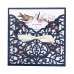 Bowknot Invitation Card Off-white Wedding Invitation Laser Cut Paper